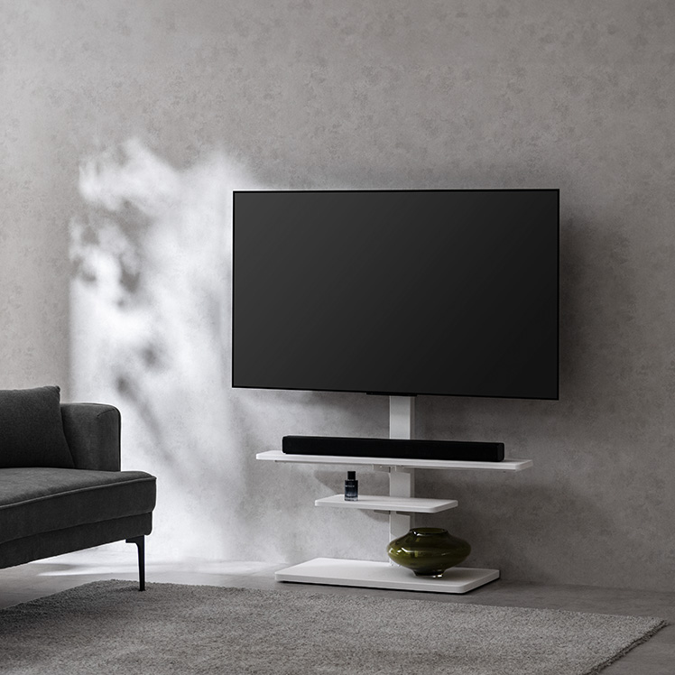 壁寄せテレビスタンド ELNO(エルノ) サウンドバー対応タイプ