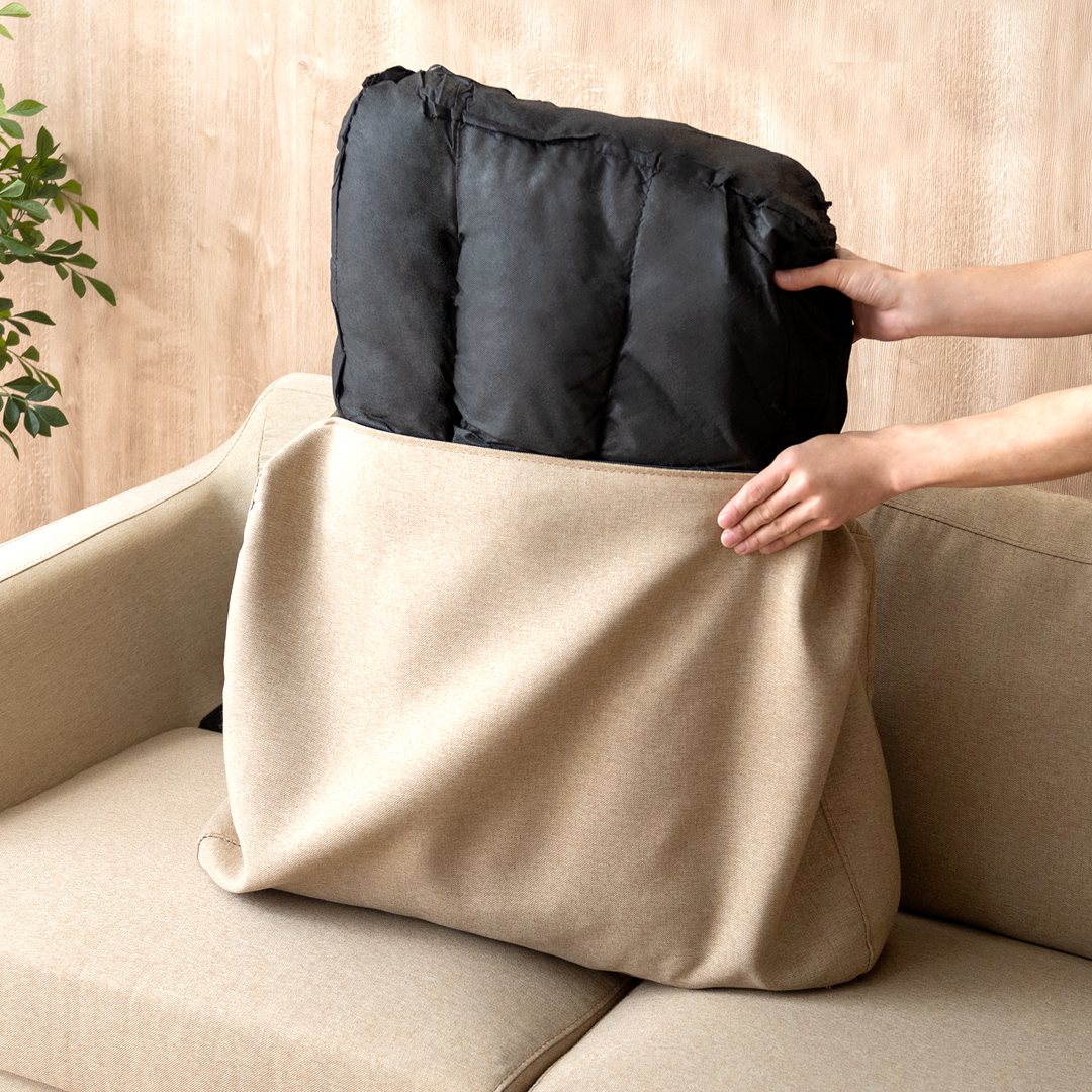 【2人掛けソファLAURU専用】背もたれクッション単品パーツ販売