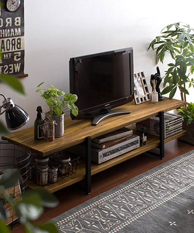 ヴィンテージウッドTVボード Lewis〔ルイス〕 150cm幅 スタンダードタイプ