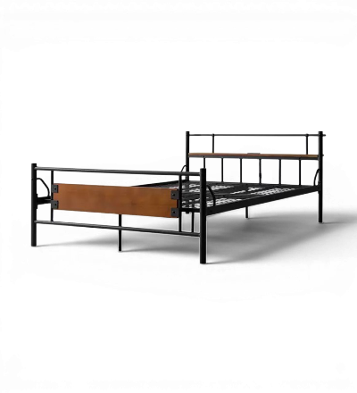 ヴィンテージデザインベッド NORMAN(ノーマン) セミダブル フレーム単品